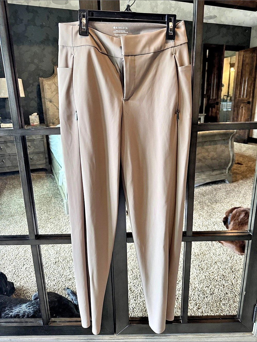 Athleta Stellar Trouser Beige Trousers Size 2